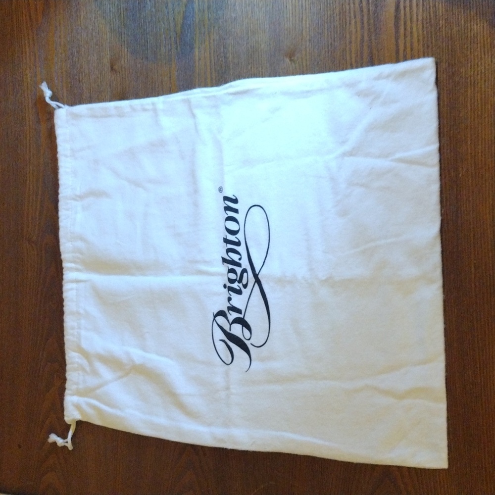 Brighton drawstring dust bag